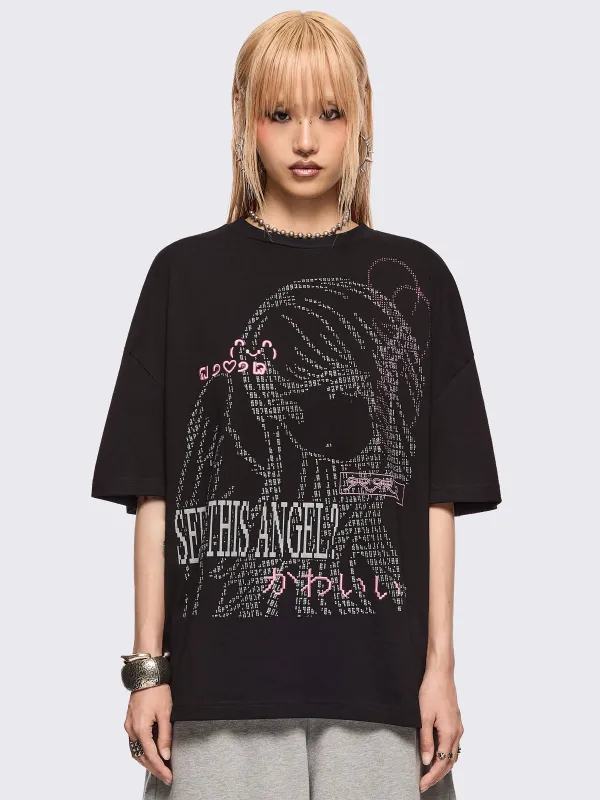 Lost Angel T-Shirt sold by Minga London