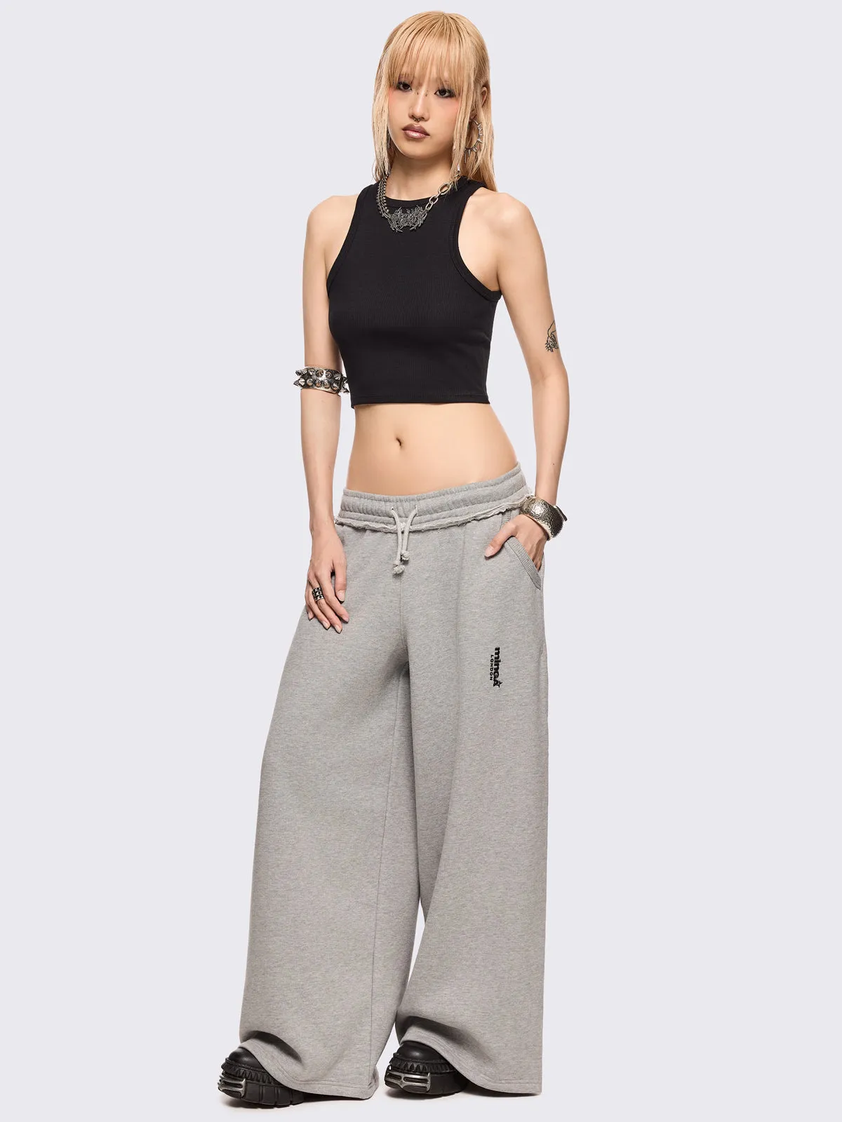 Liv Grey Sweatpants sold by Minga London product image thumbnail 2