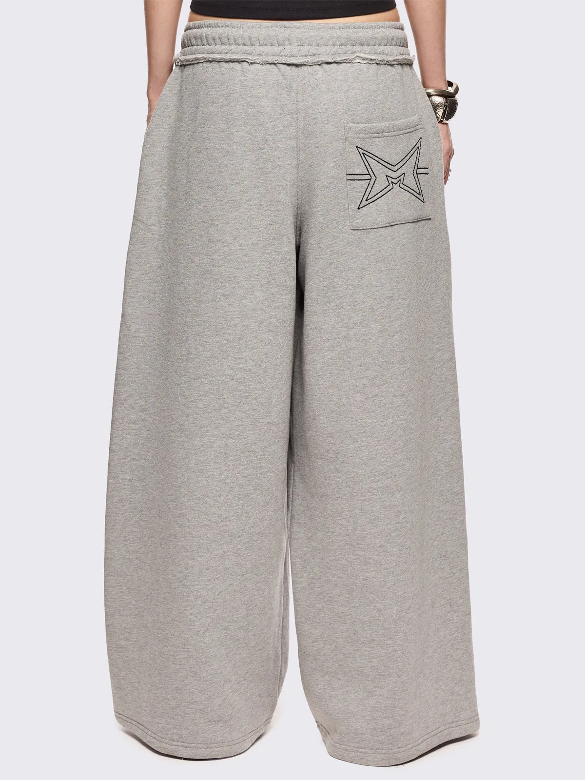 Liv Grey Sweatpants sold by Minga London product image thumbnail 4