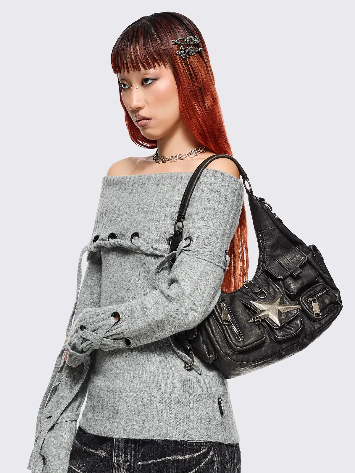 Supernova Vegan Shoulder Bag sold by Minga London product image thumbnail 2