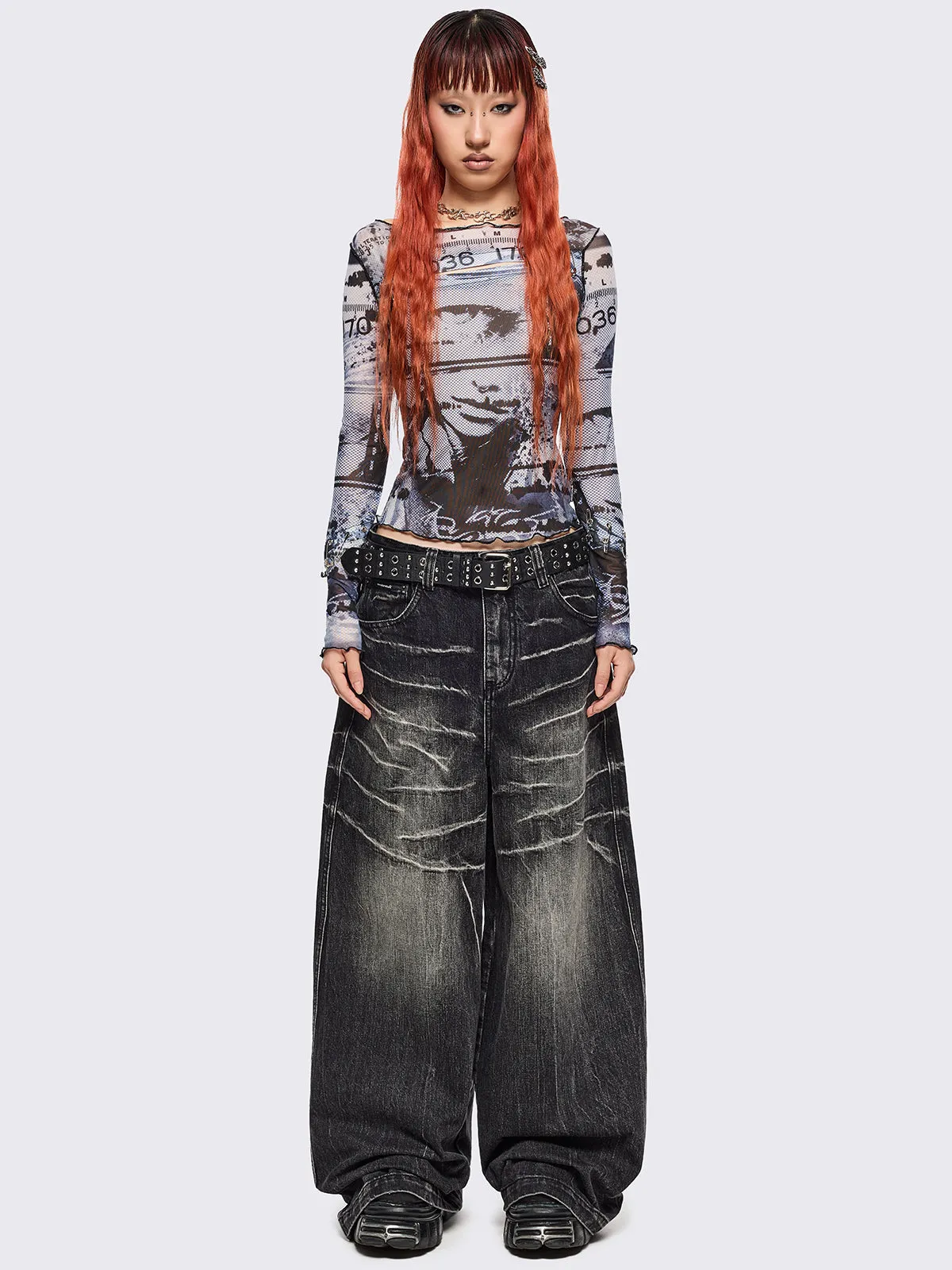 Unseen Mesh Top sold by Minga London product image thumbnail 2