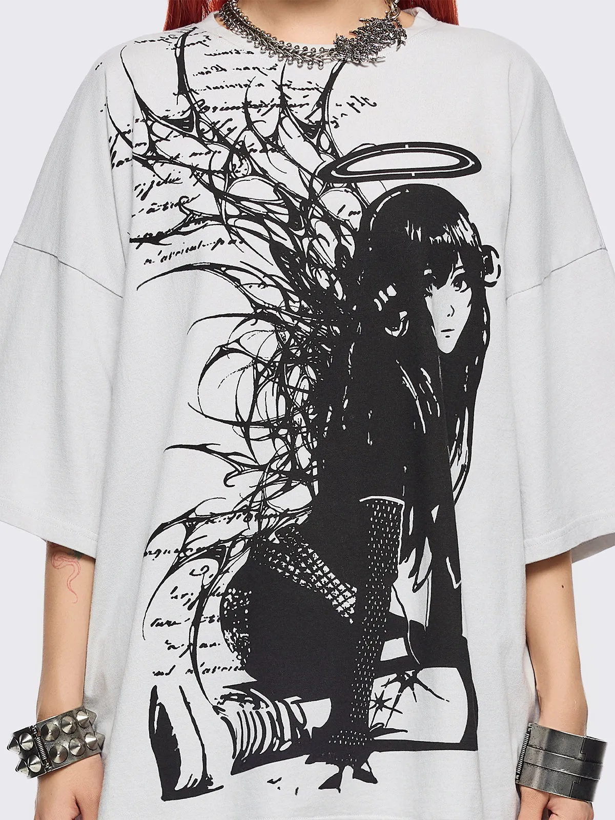 Lost Halo T-Shirt sold by Minga London product image thumbnail 3