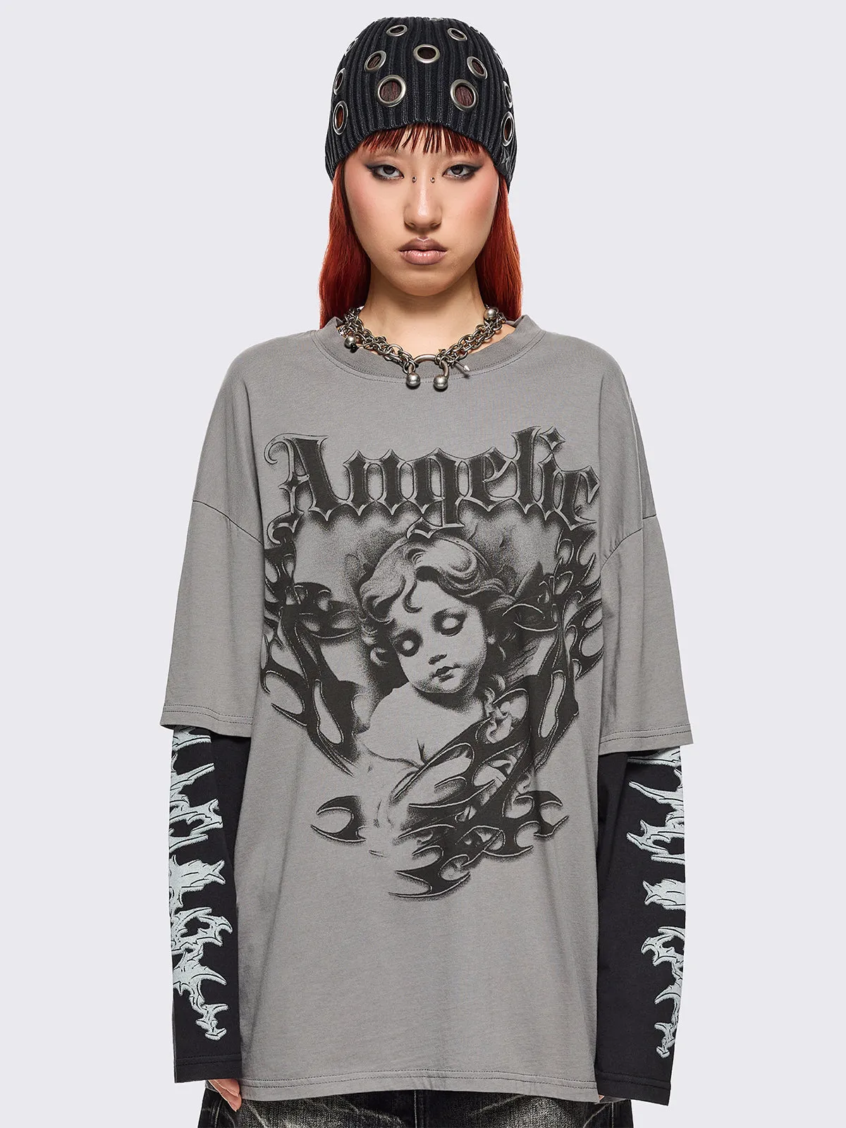 Angelic Layered T-Shirt sold by Minga London