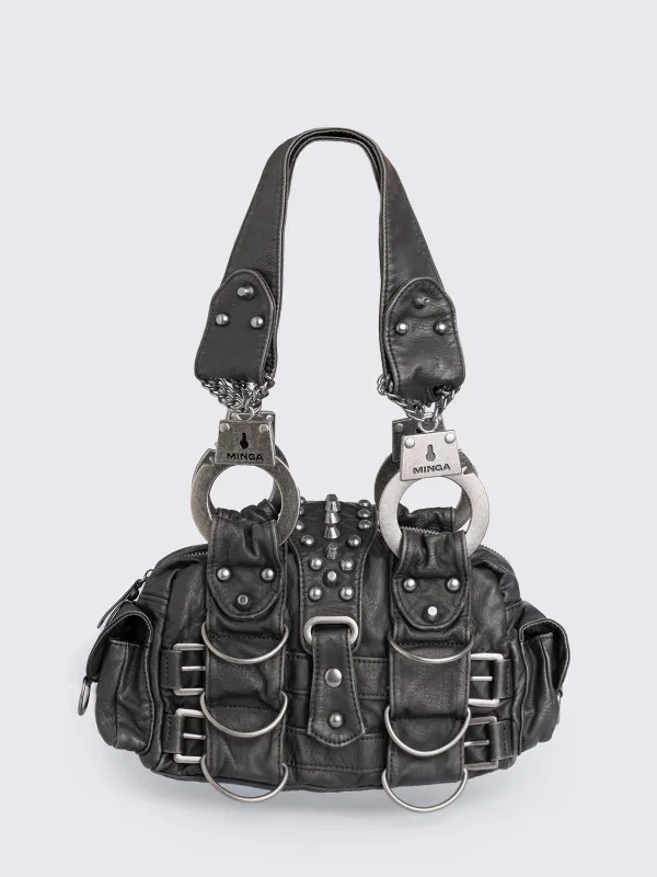 Mugshot Vegan Shoulder Bag sold by Minga London