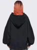 Black Angel Zip Up Hoodie sold by Minga London