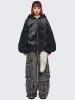 Black Angel Zip Up Hoodie sold by Minga London