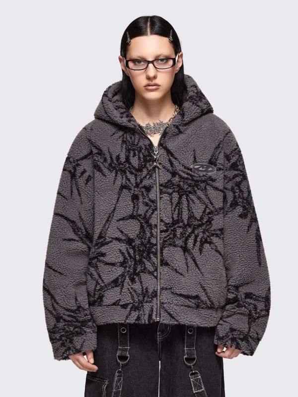 No Mercy Grey Borg Jacket sold by Minga London