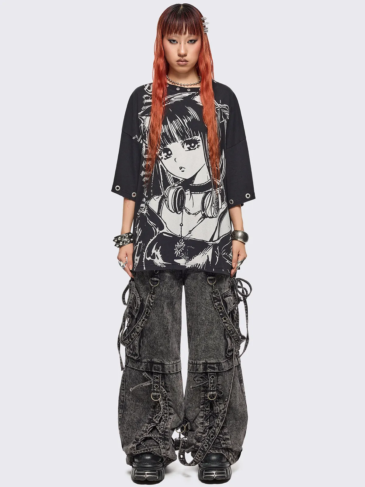 Not That Saintly T-Shirt sold by Minga London product image thumbnail 2