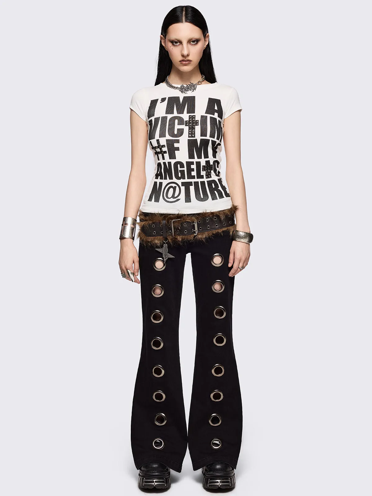 Moxie Flared Jeans sold by Minga London product image thumbnail 2