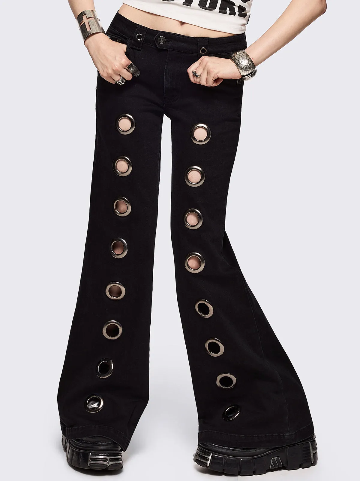 Moxie Flared Jeans sold by Minga London product image thumbnail 3