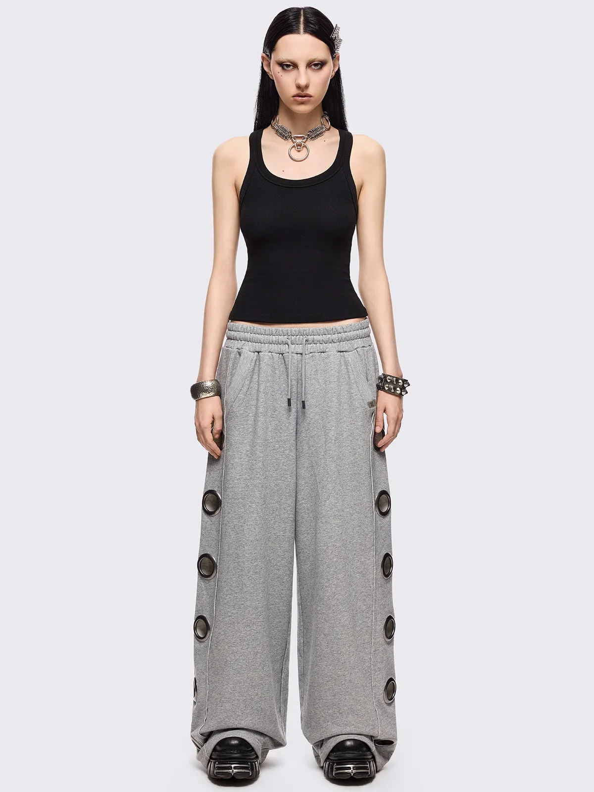 Hexa Grey Sweatpants sold by Minga London product image thumbnail 3