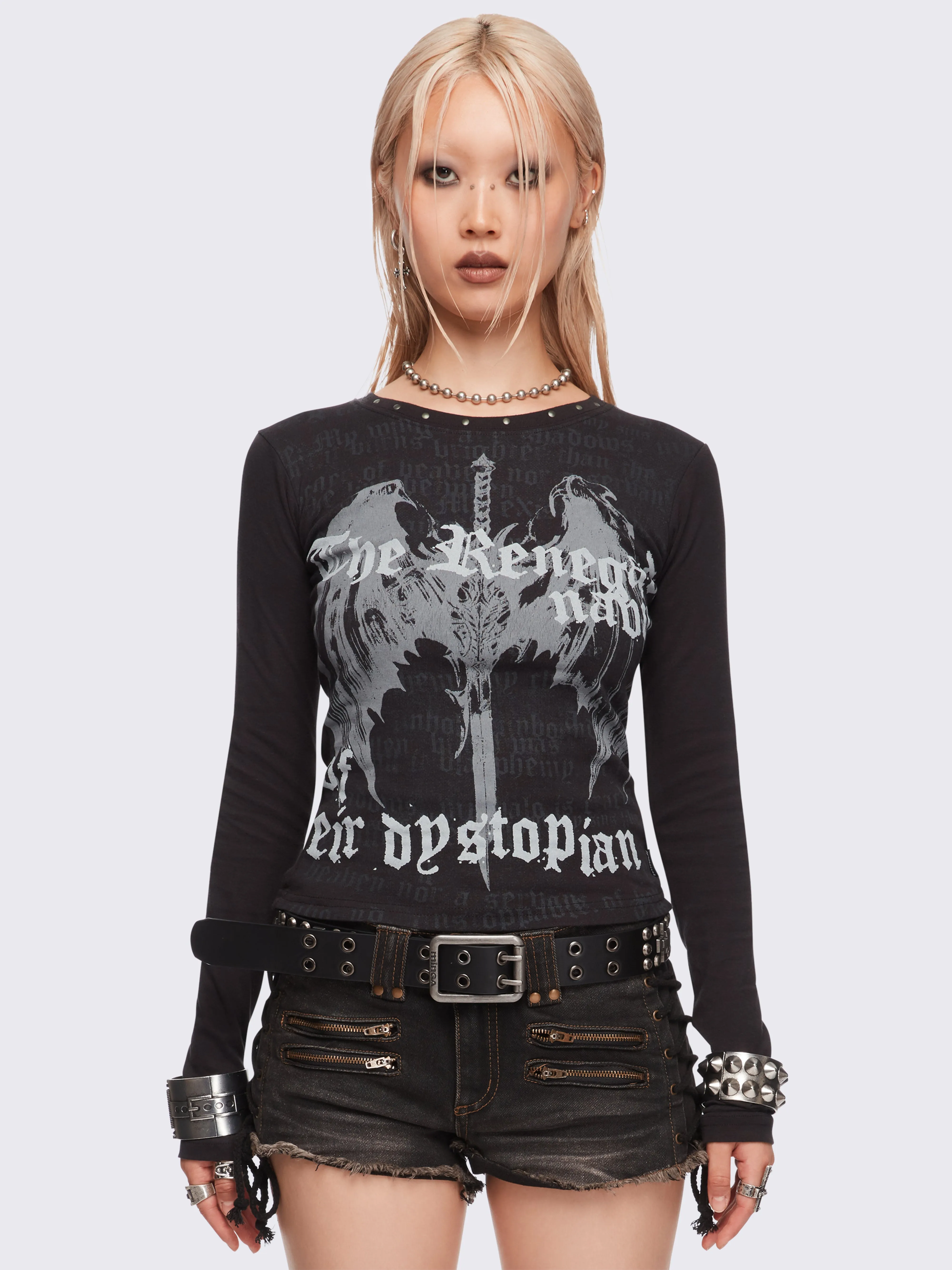 Dystopian Top sold by Minga London