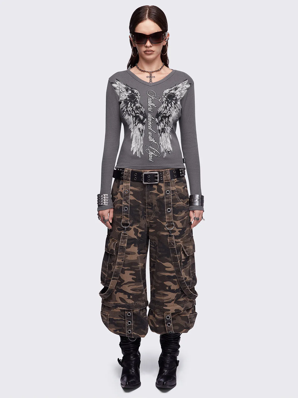 Feathers Stained Top sold by Minga London product image thumbnail 2