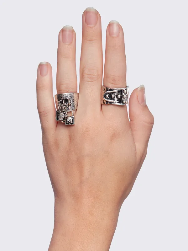 Mayhem Ring Set sold by Minga London