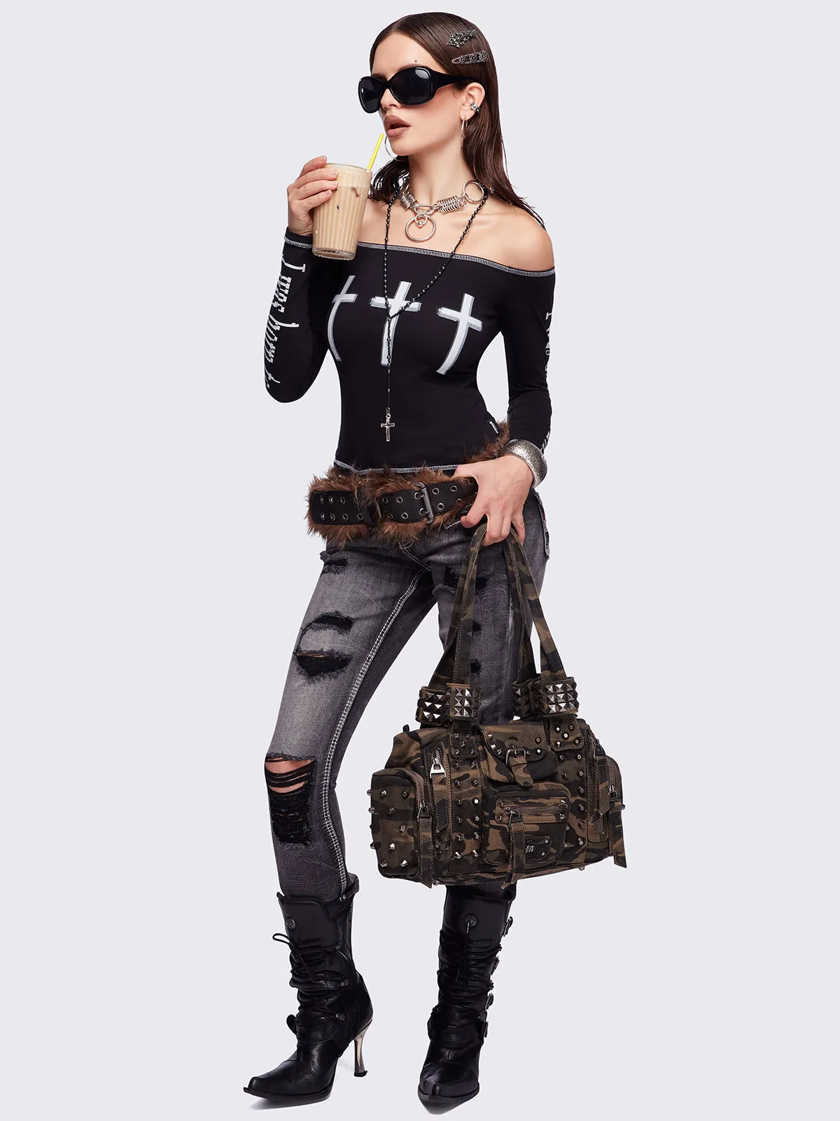 Crown Me Slim Jeans sold by Minga London product image thumbnail 5