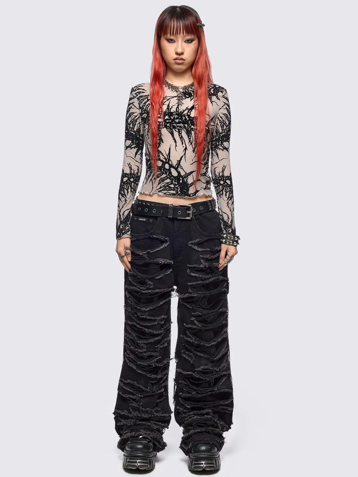 Slash Baggy Jeans sold by Minga London product image thumbnail 2