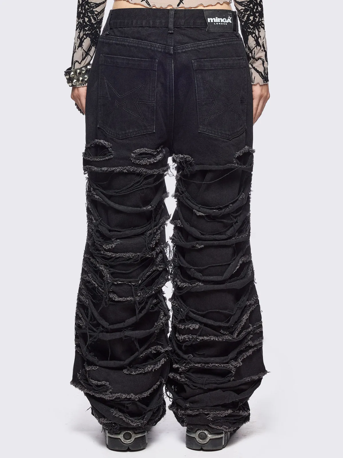 Slash Baggy Jeans sold by Minga London product image thumbnail 4
