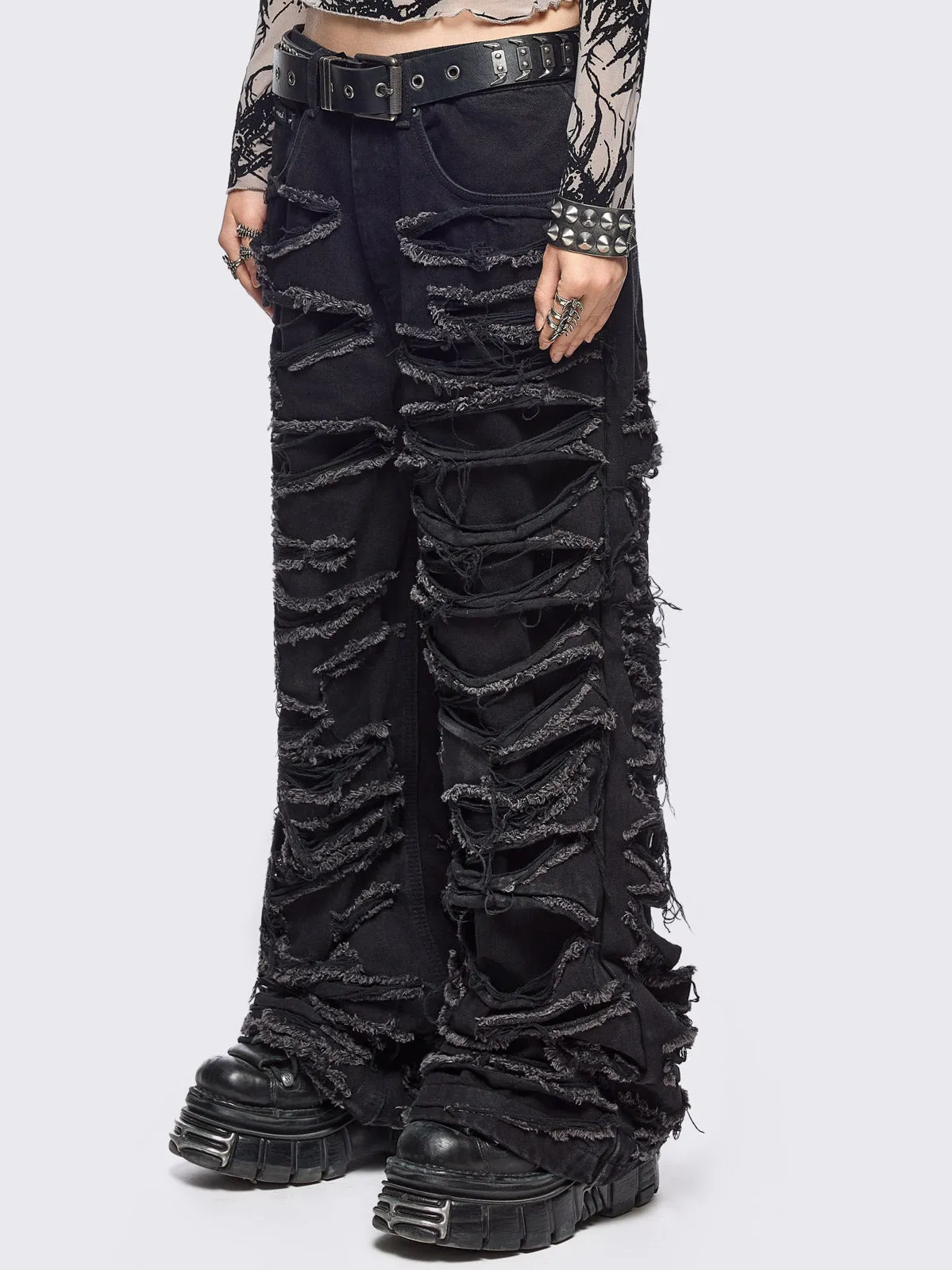 Slash Baggy Jeans sold by Minga London product image thumbnail 3