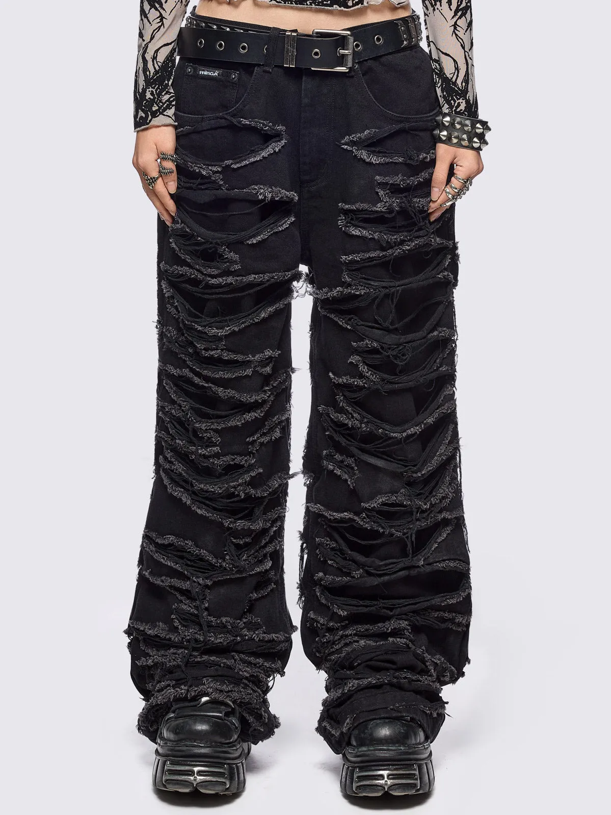 Slash Baggy Jeans sold by Minga London