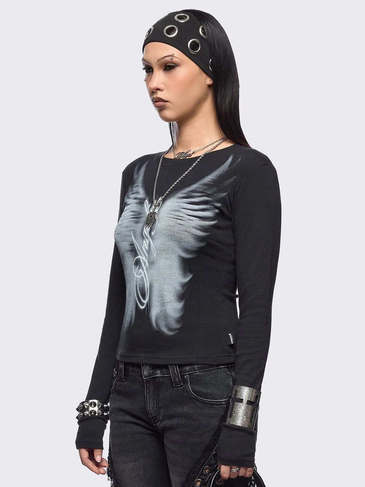 Angel Wings Top sold by Minga London product image thumbnail 4