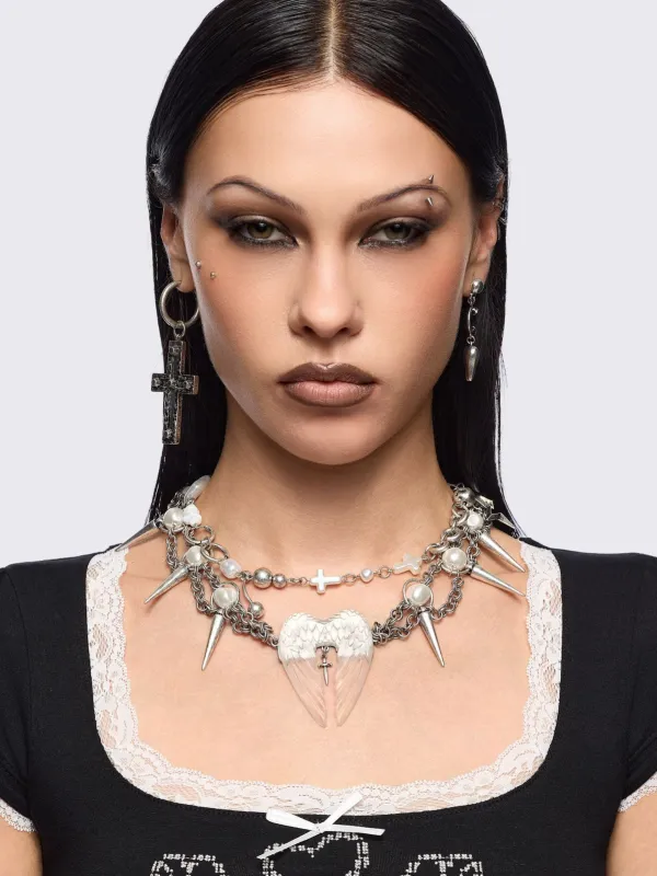 Fatal Angel Necklace sold by Minga London