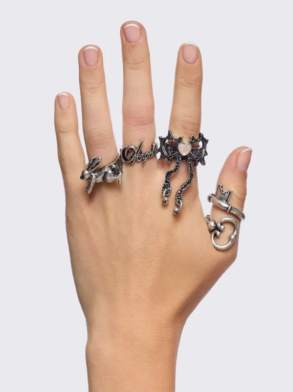 Sweet Sin Ring Set sold by Minga London