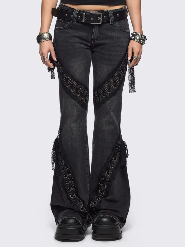 Dreya Flared Jeans sold by Minga London