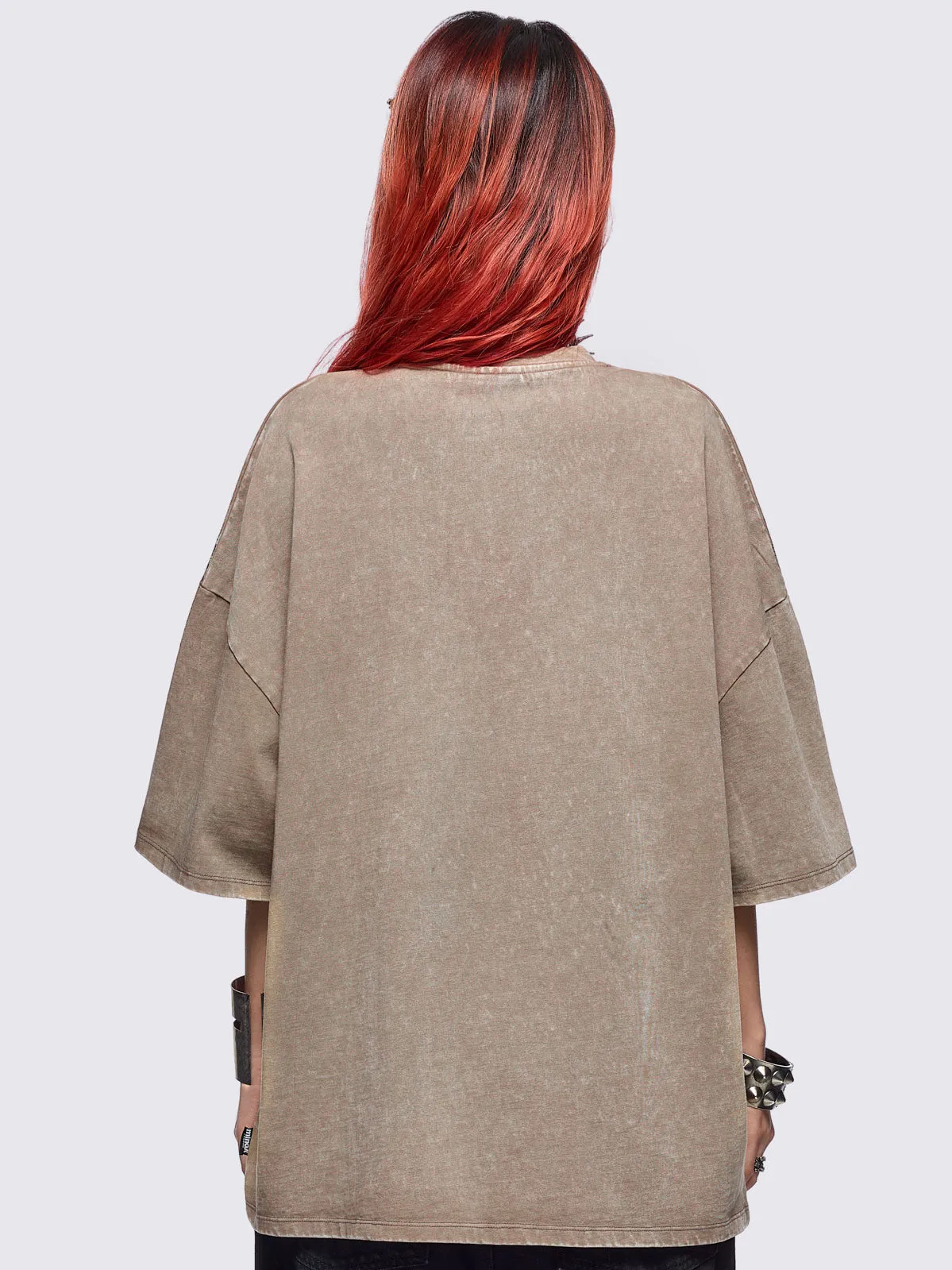 Centideath Washed T-Shirt sold by Minga London product image thumbnail 4