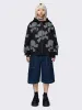 Skull Craft Patch Oversized Zip Up Hoodie sold by Minga London