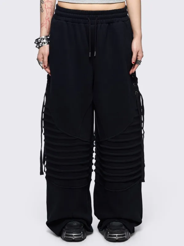 Vyre Black Sweatpants sold by Minga London