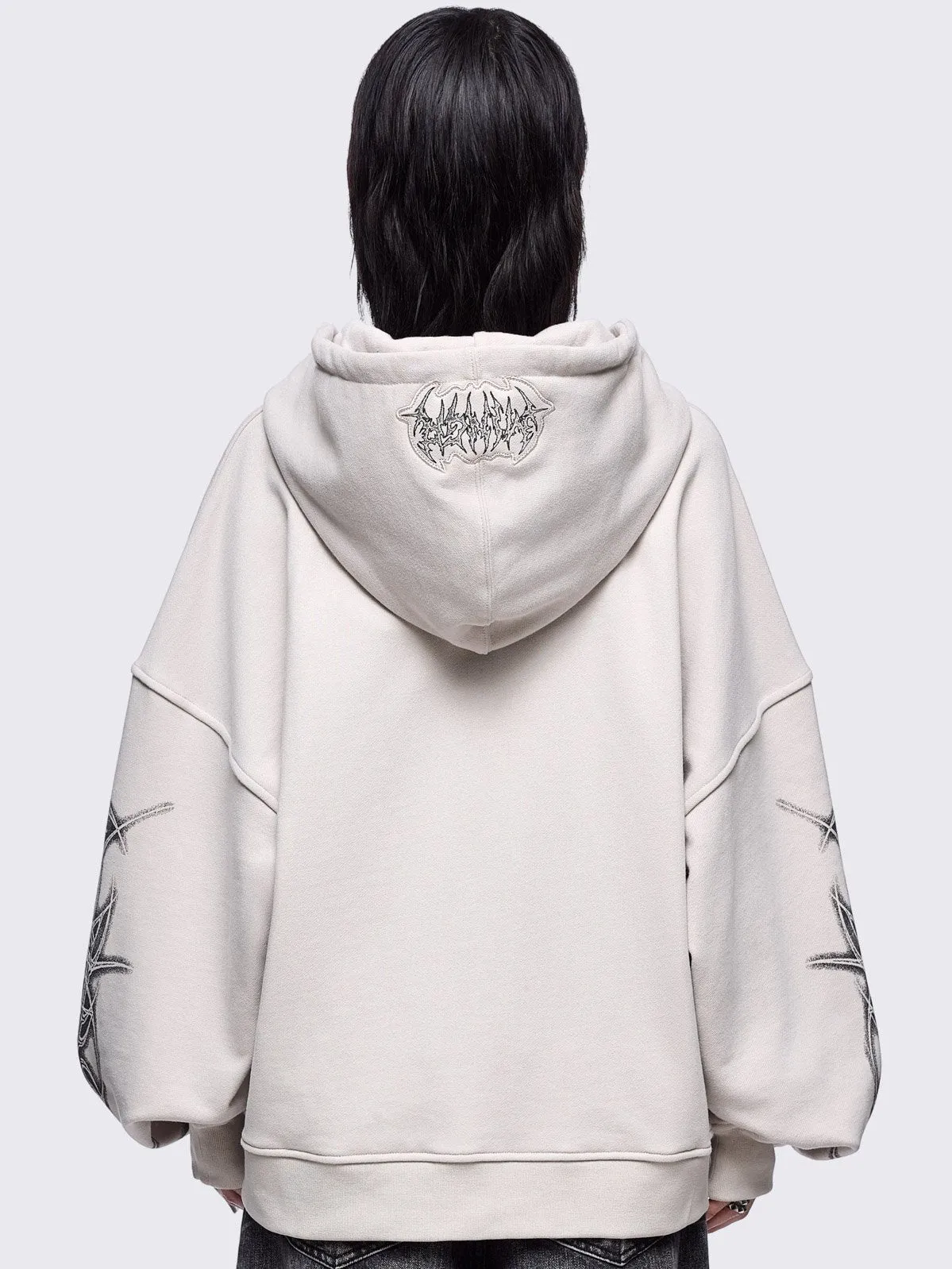 Zyre Zip Up Hoodie sold by Minga London product image thumbnail 4