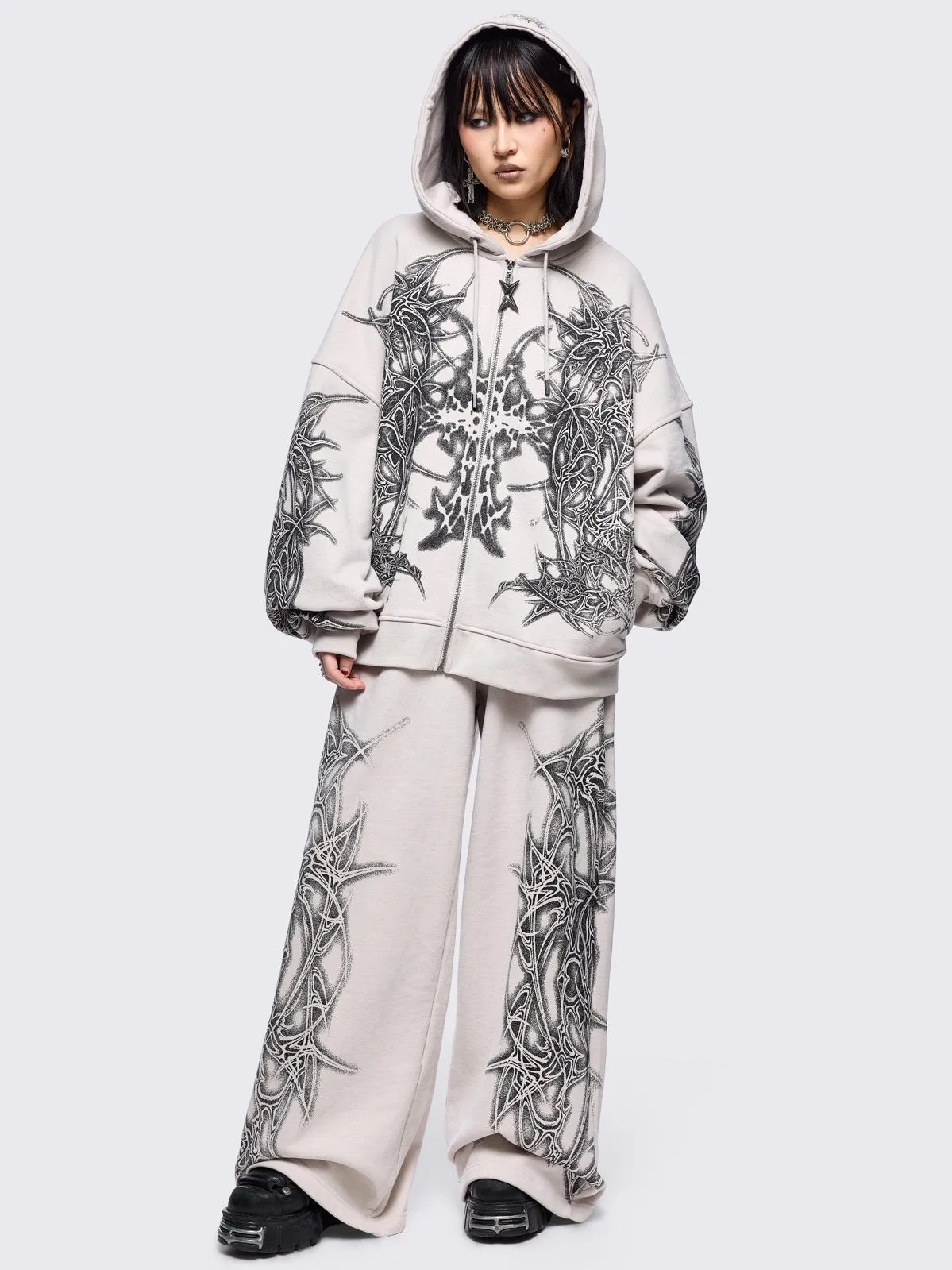 Zyre Zip Up Hoodie sold by Minga London product image thumbnail 2