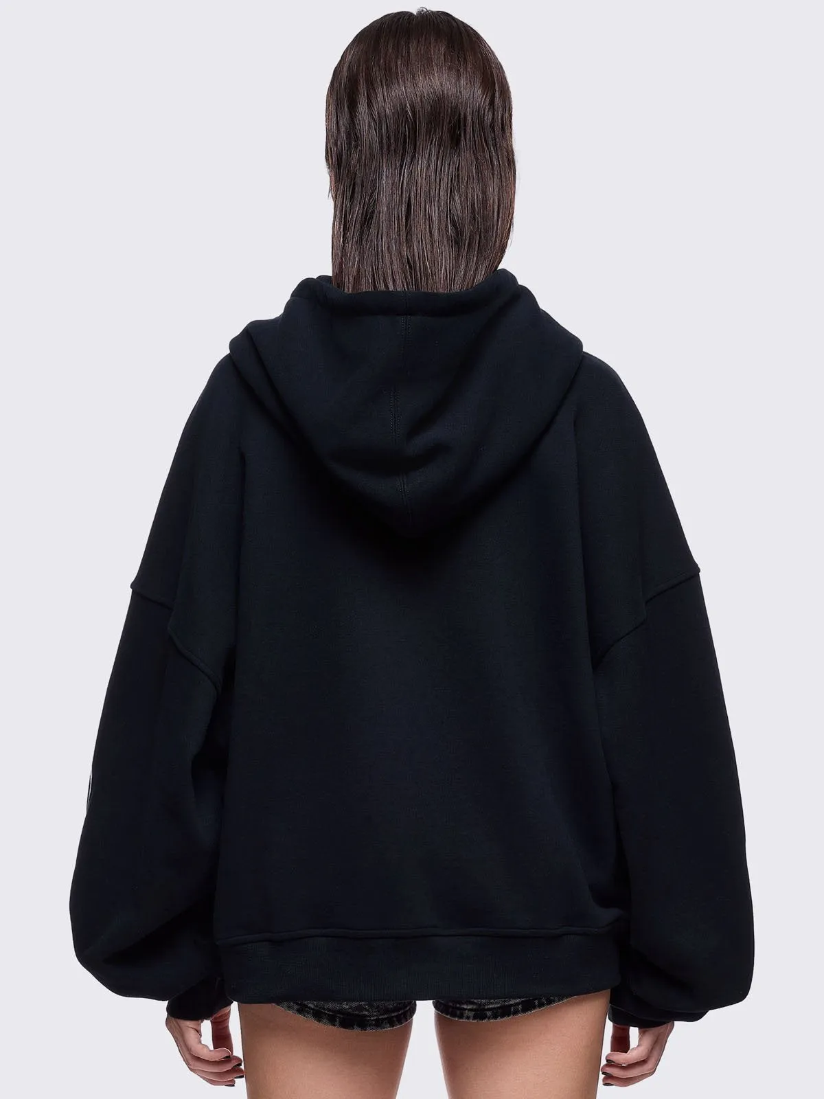 Fallen Angel Zip Up Hoodie sold by Minga London product image thumbnail 4