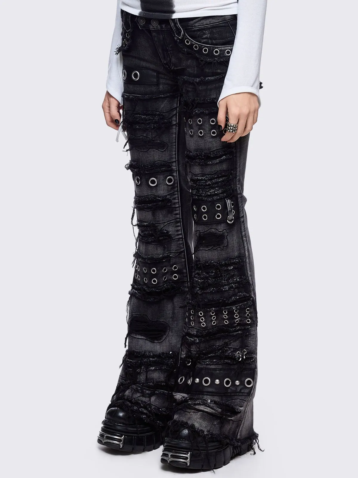 Lexi Flared Jeans sold by Minga London product image thumbnail 3