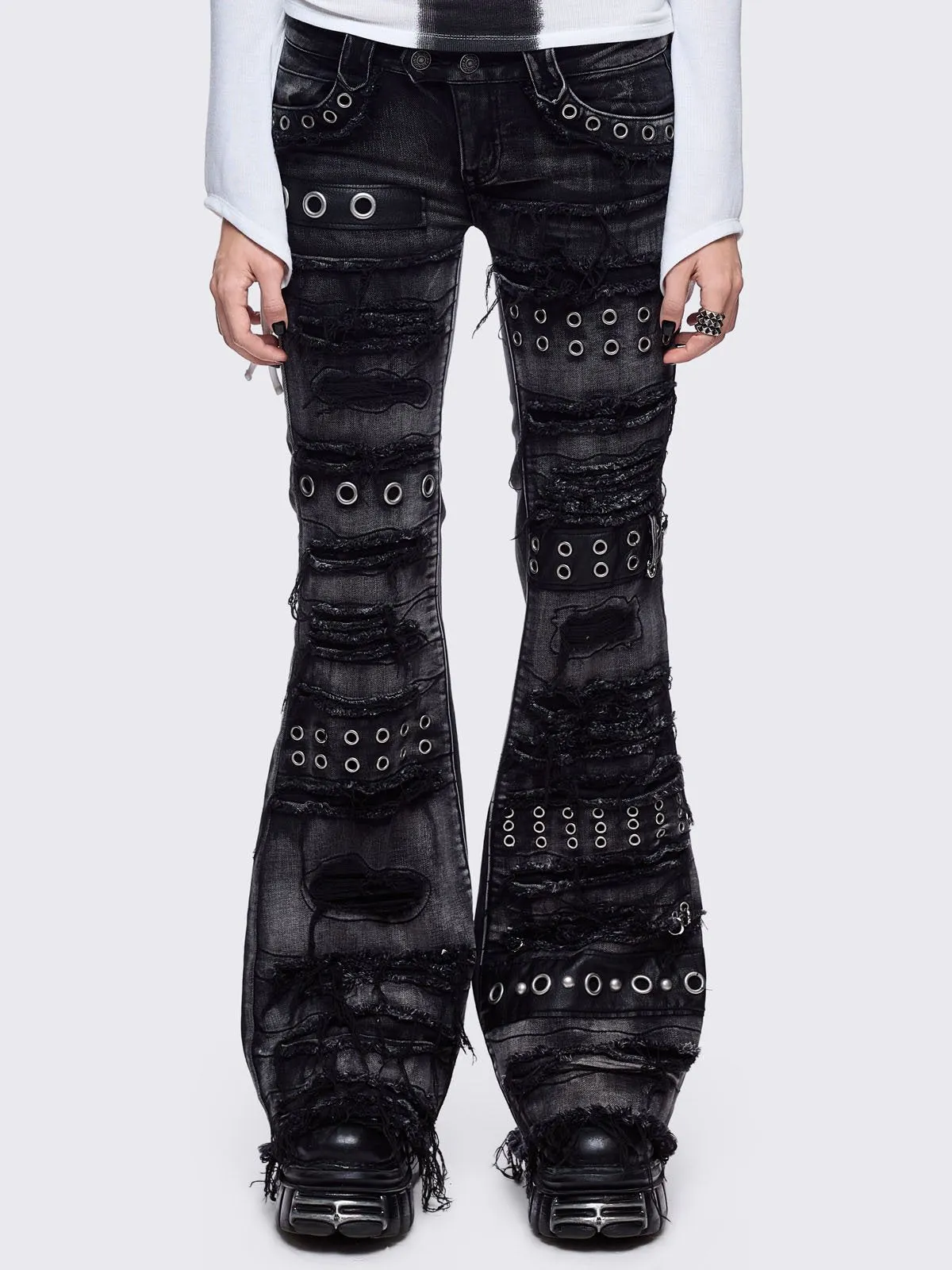 Lexi Flared Jeans sold by Minga London
