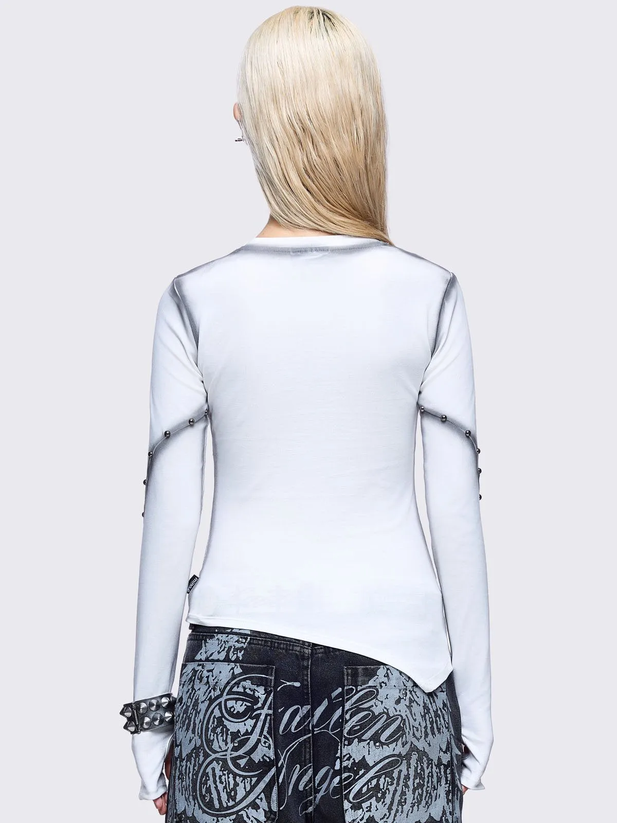 Trixx Cut-Out Top sold by Minga London product image thumbnail 4