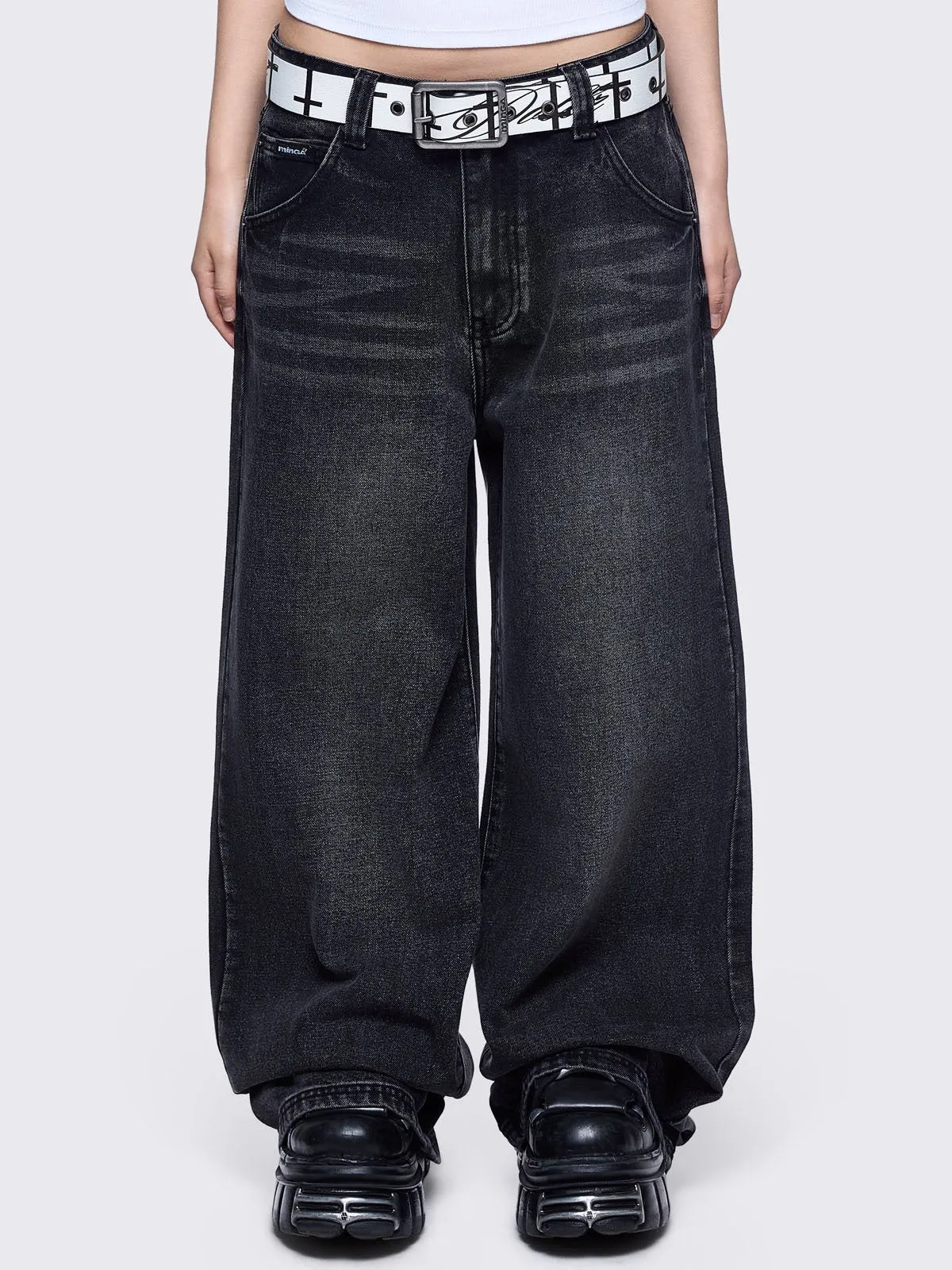Fallen Angel Baggy Jeans sold by Minga London product image thumbnail 2