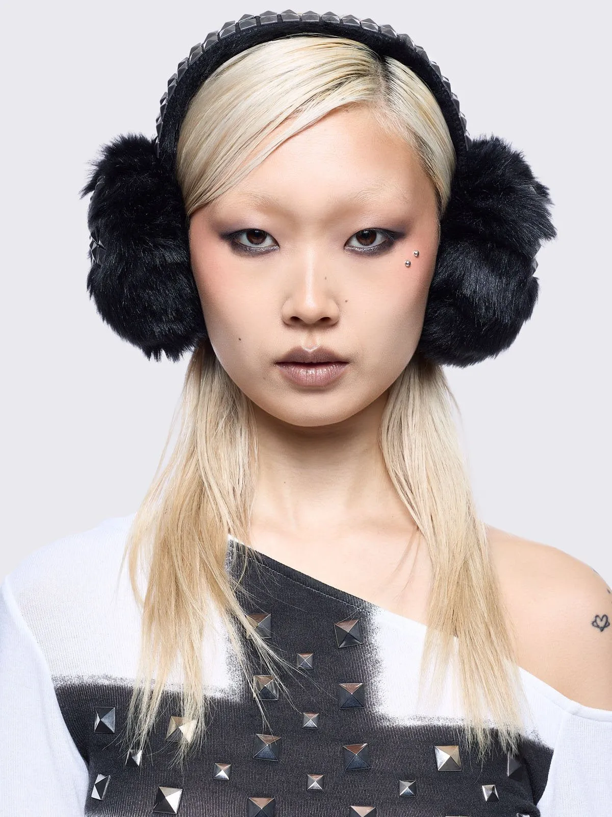 Saintly Trouble Earmuffs sold by Minga London product image thumbnail 2