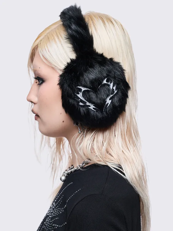 Heartbeat Earmuffs made by Minga London