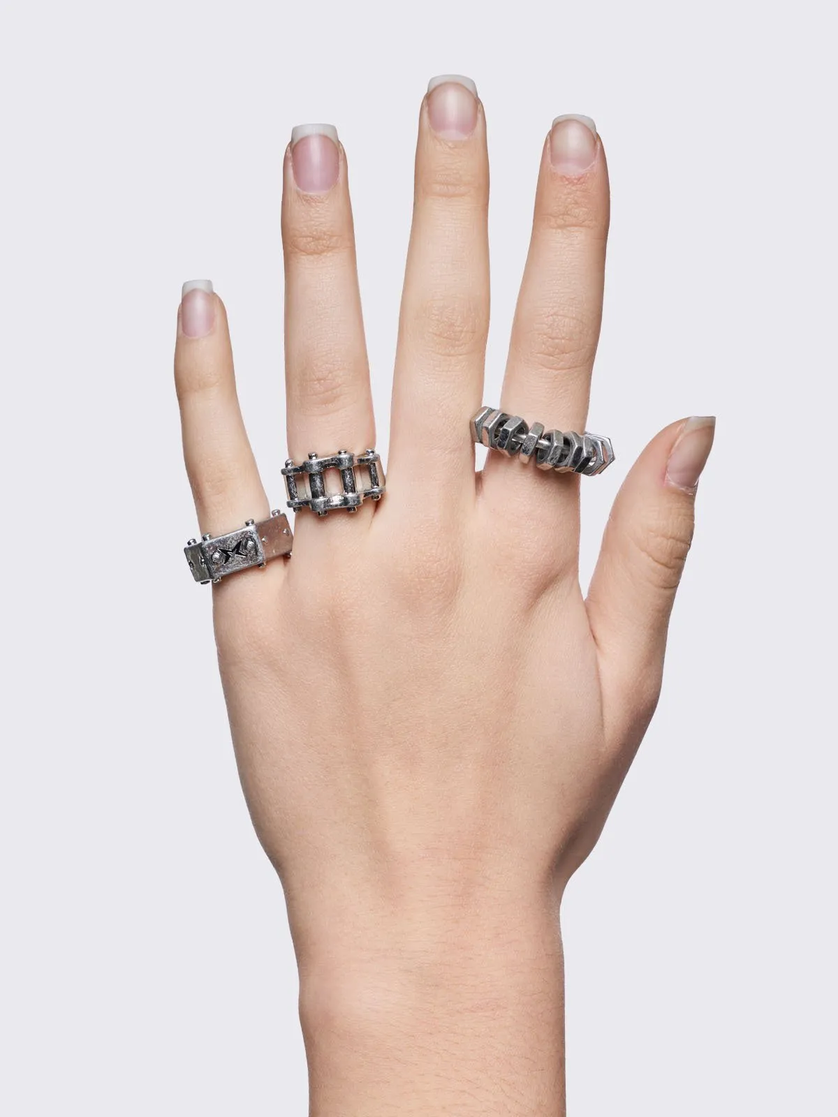 Bulletproof Ring Set sold by Minga London product image thumbnail 2