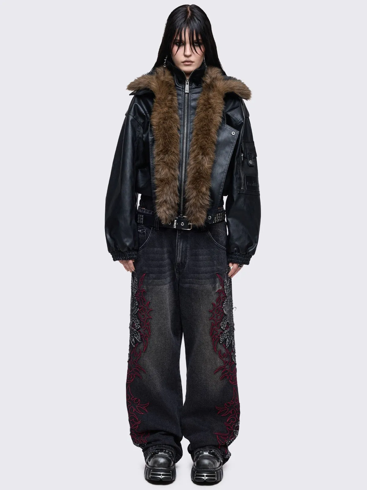 Burn Baggy Jeans sold by Minga London product image thumbnail 3