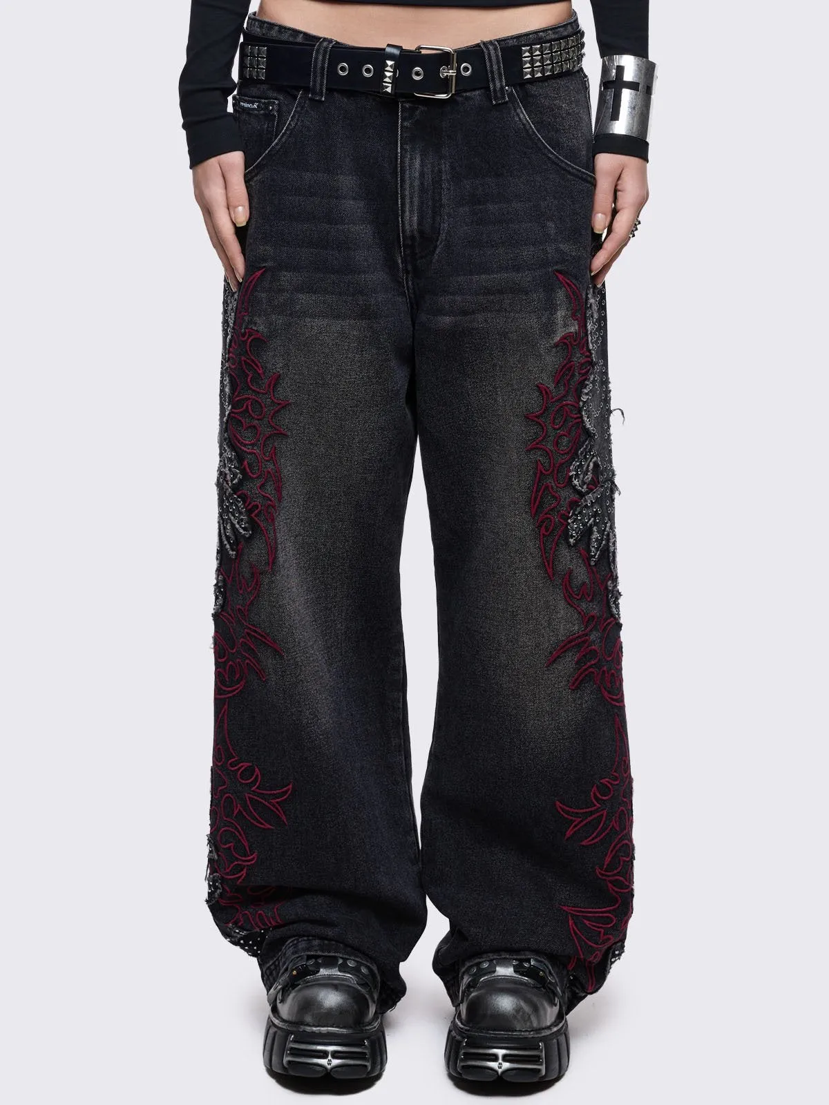 Burn Baggy Jeans sold by Minga London