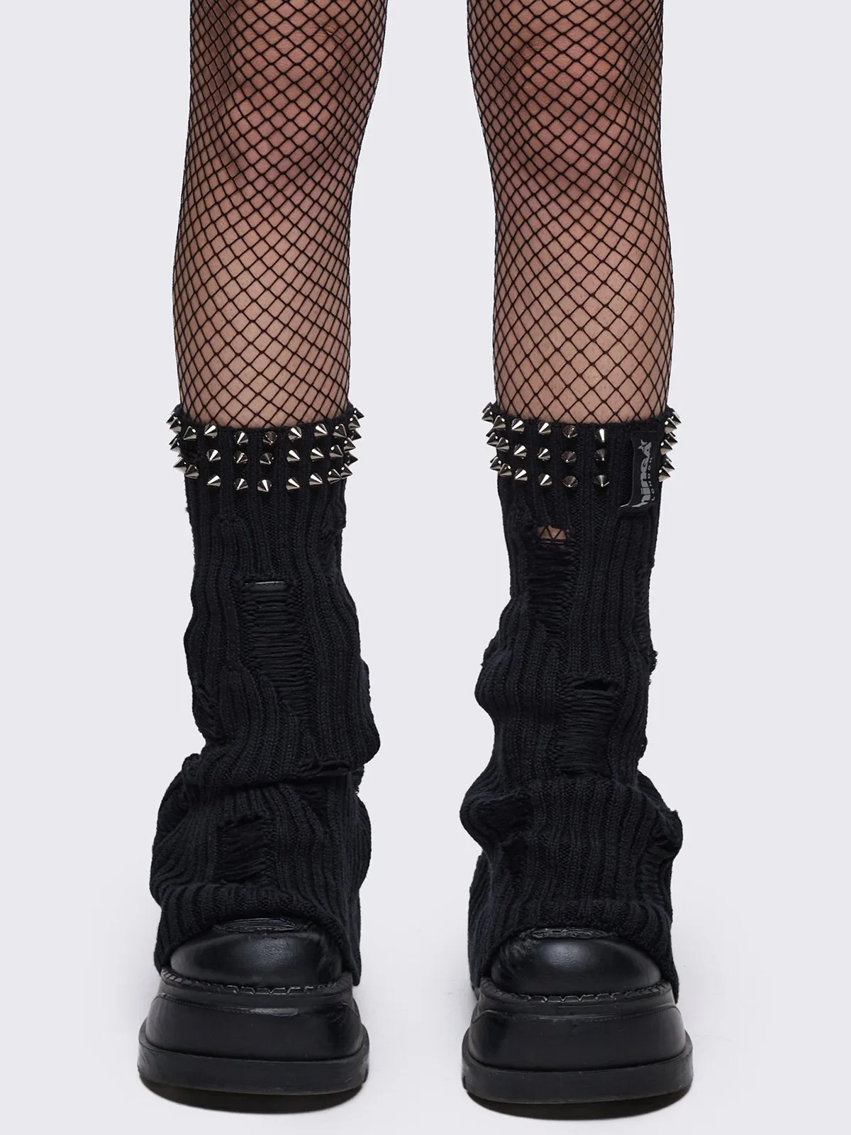 Lexa Ripped Leg Warmers sold by Minga London product image thumbnail 2