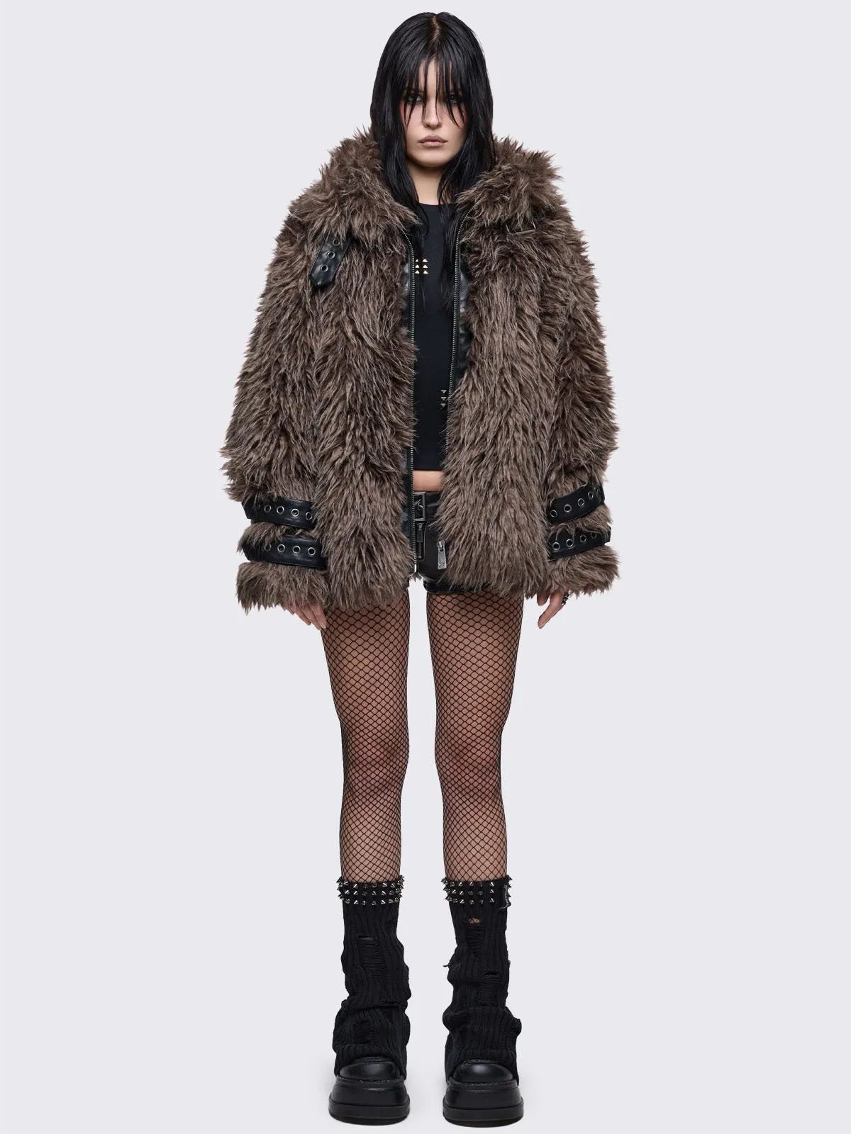 Lexa Ripped Leg Warmers sold by Minga London product image thumbnail 3