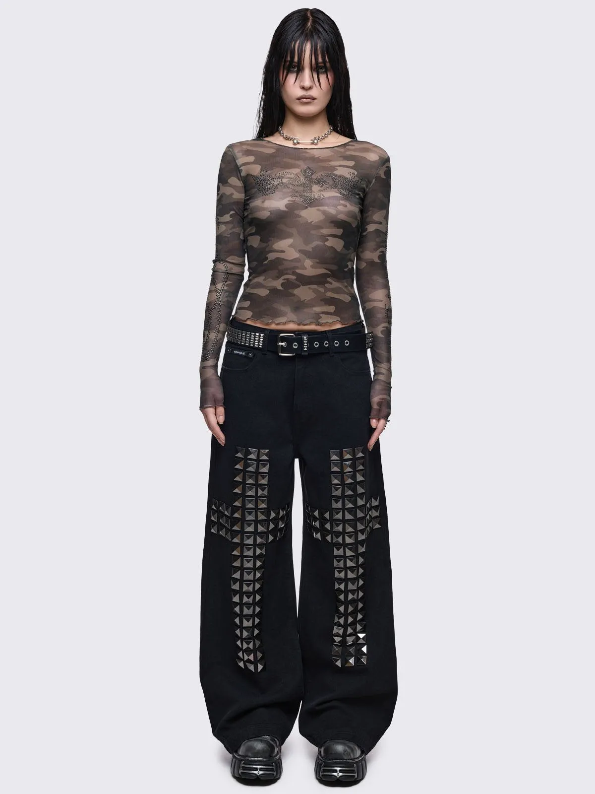 Forgivn Baggy Jeans sold by Minga London product image thumbnail 2