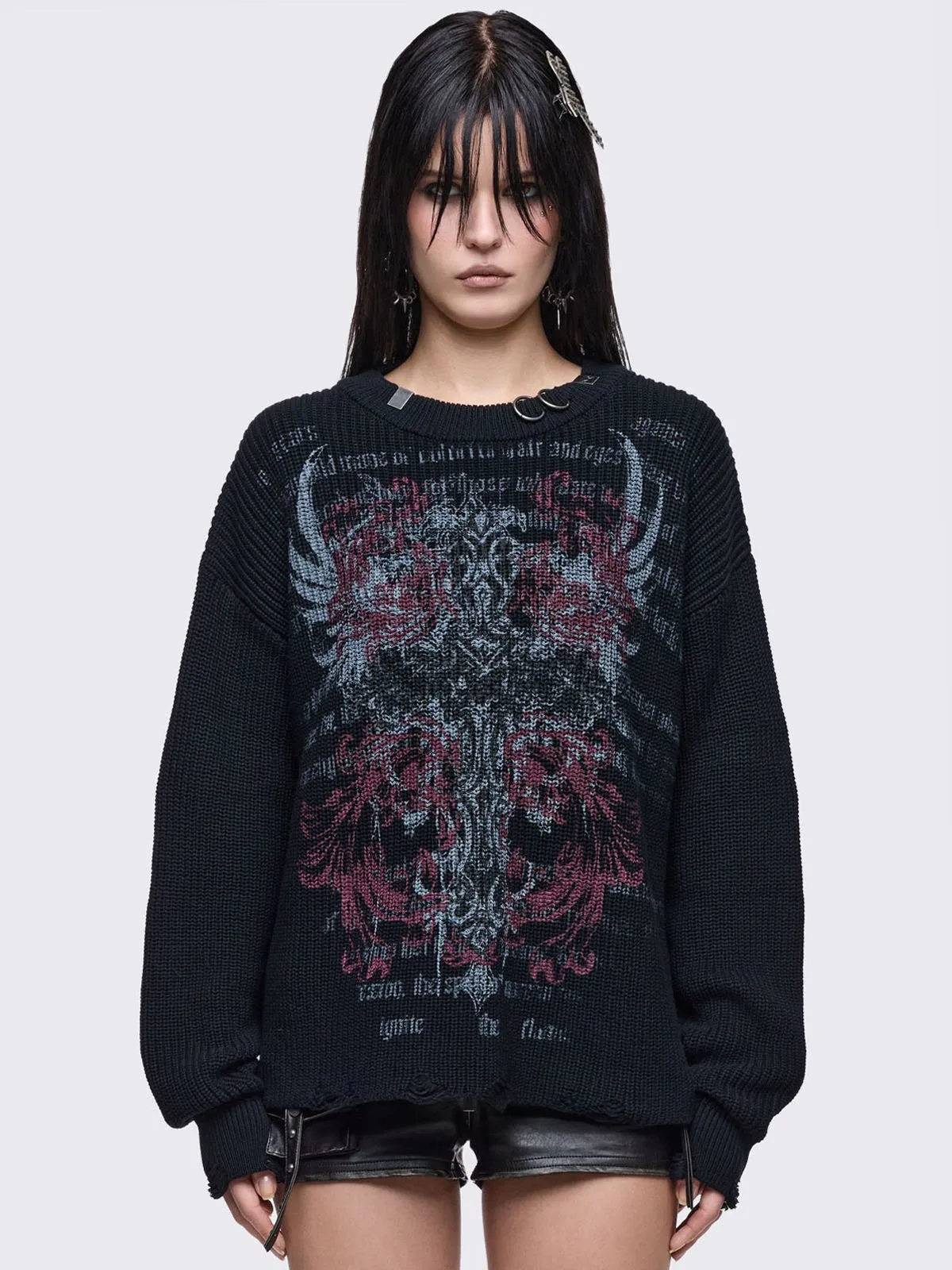 Gravewing Sweater sold by Minga London