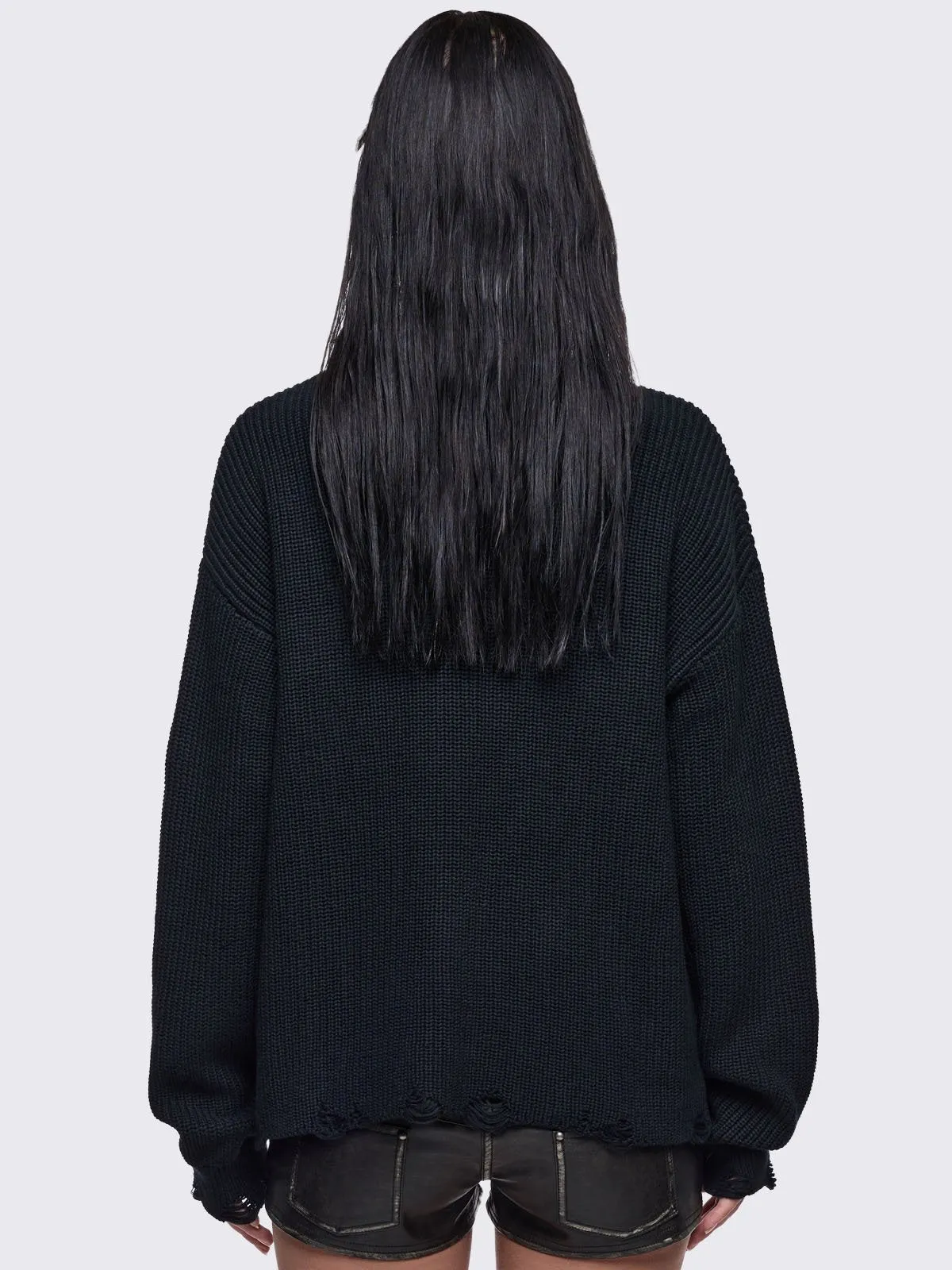 Gravewing Sweater sold by Minga London product image thumbnail 4