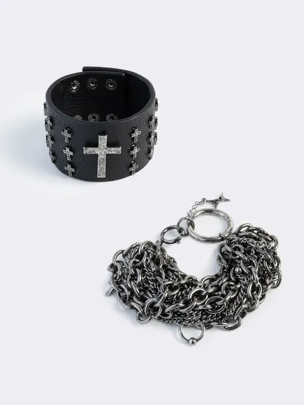 Emo Bracelet Set sold by Minga London