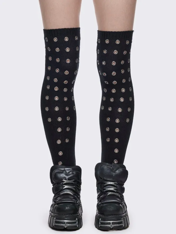 Rogue Thigh Highs made by Minga London