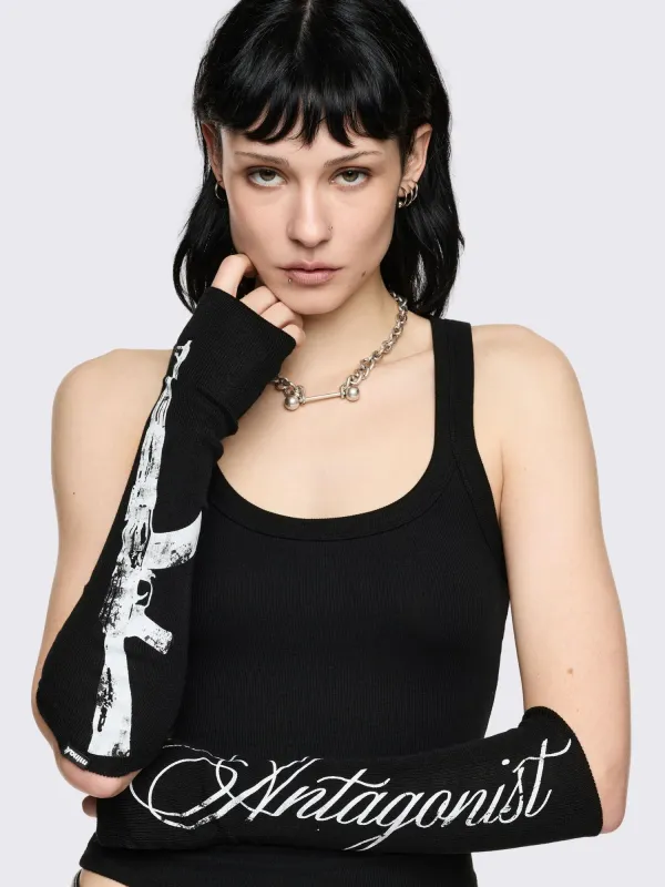 Antagonist Arm Warmers made by Minga London